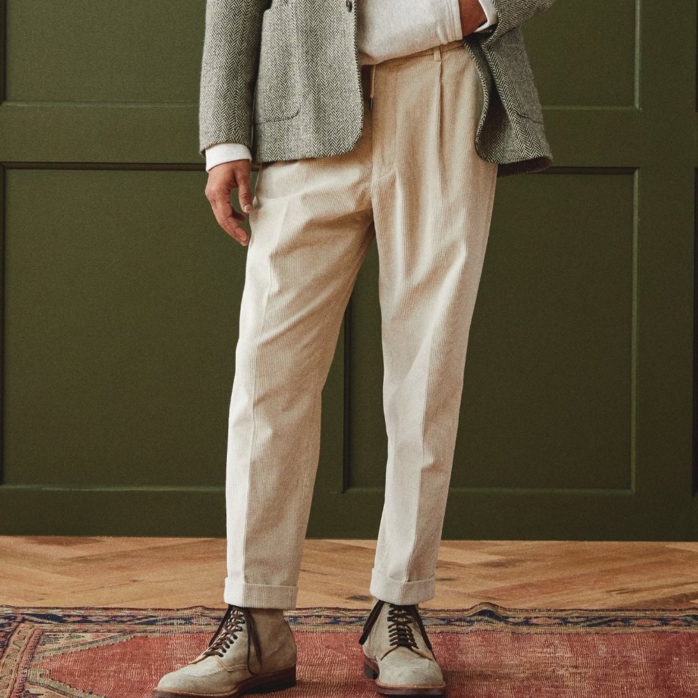 Todd Snyder Italian Corduroy Madison Drawstring Trouser XL NWT